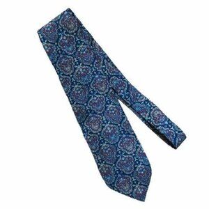 Christian Dior Silk Paisley Standard Neck Tie